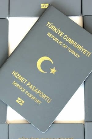 turkish service passport
